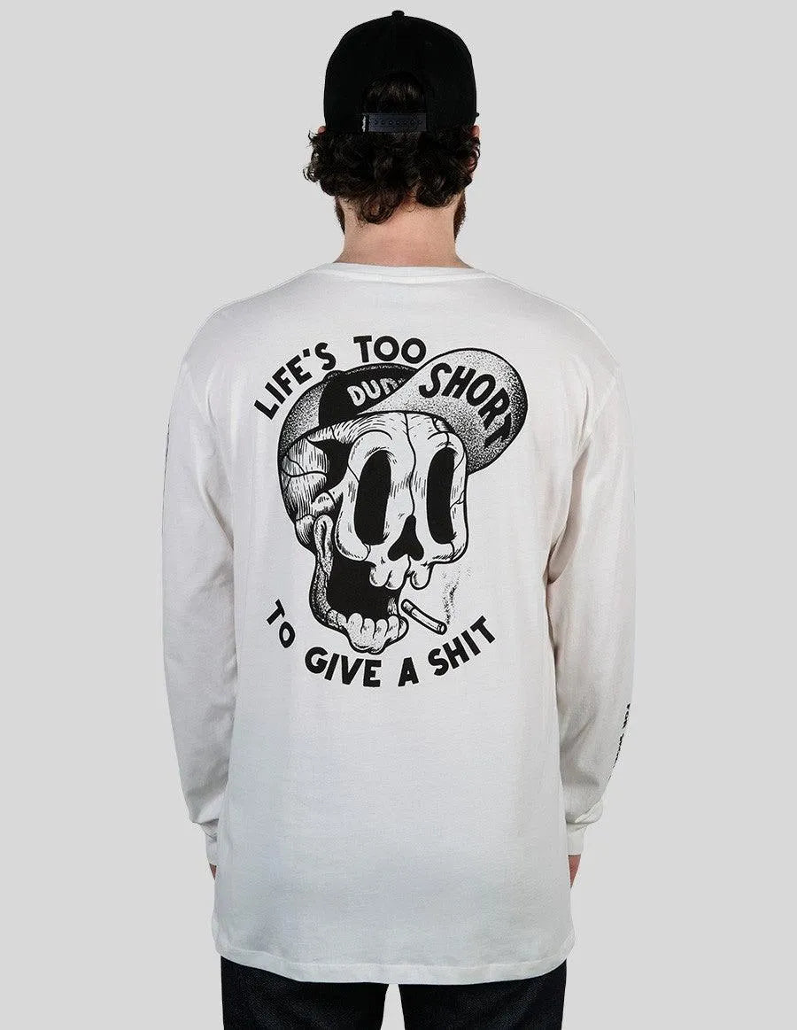 Camiseta Manga Larga Too Short Smokes - ECRU