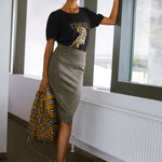 Camiseta Mariah - ECRU