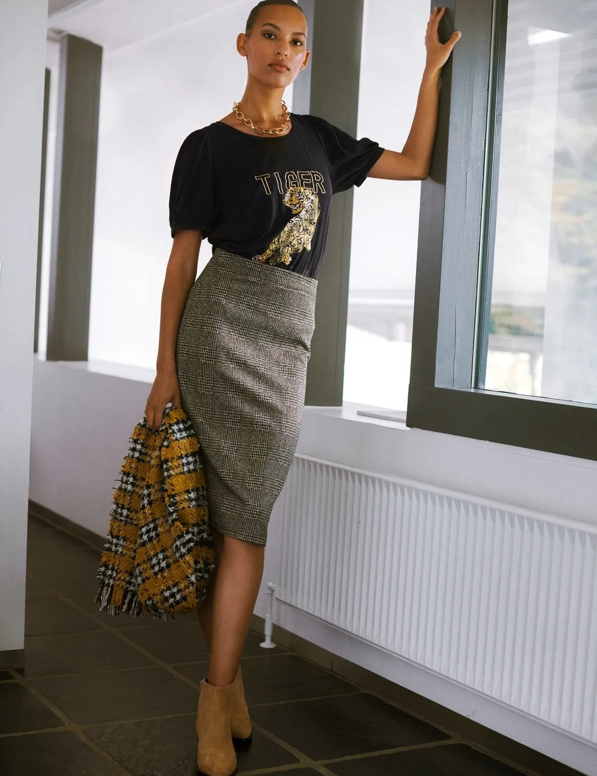 Camiseta Mariah - ECRU