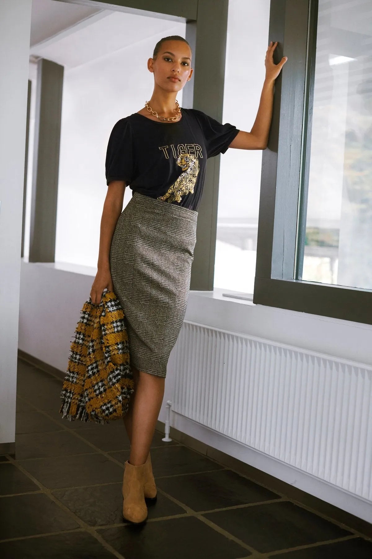 Camiseta Mariah - ECRU