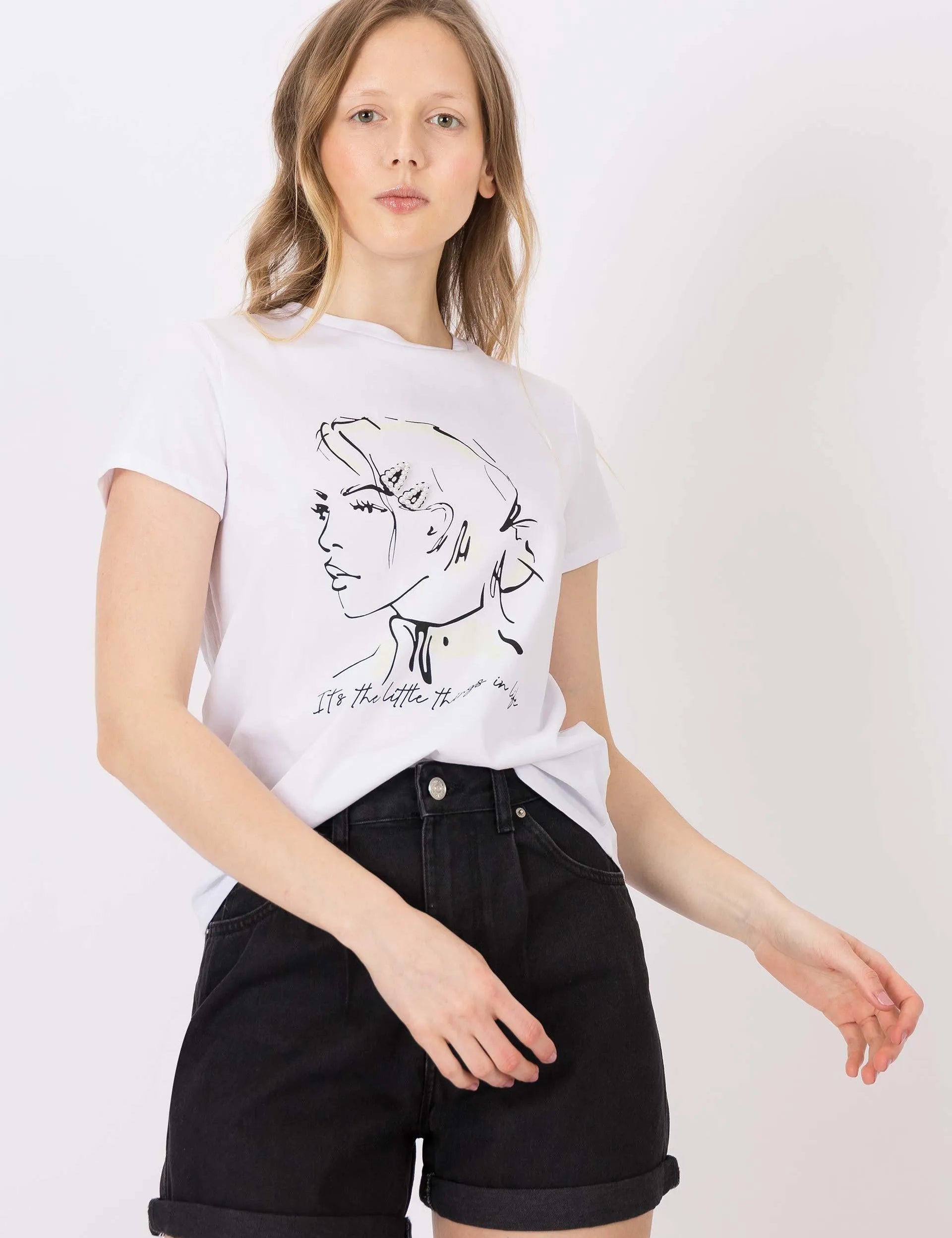 Camiseta Mariana - ECRU