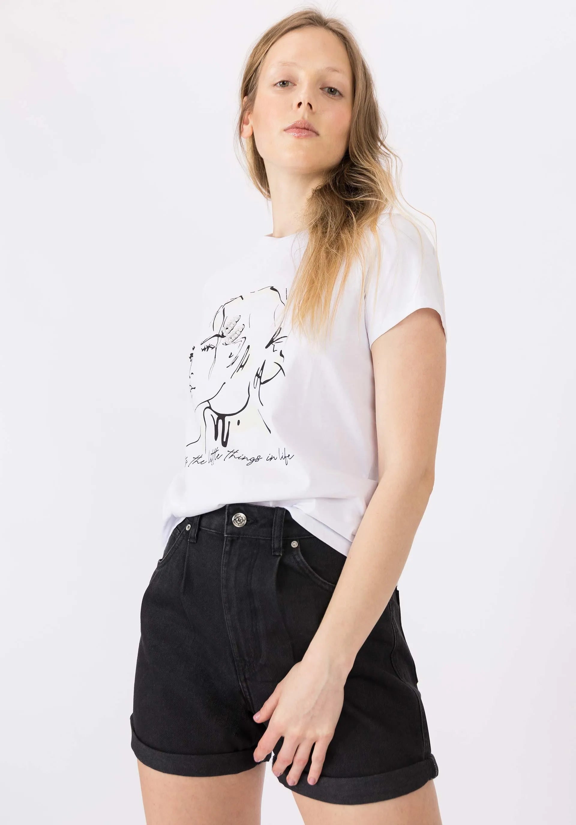 Camiseta Mariana - ECRU