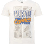 Camiseta Marvel Comics - ECRU