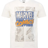 Camiseta Marvel Comics - ECRU