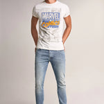 Camiseta Marvel Comics - ECRU