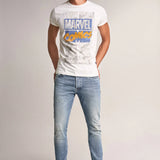 Camiseta Marvel Comics - ECRU