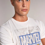 Camiseta Marvel Comics - ECRU