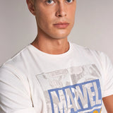 Camiseta Marvel Comics - ECRU