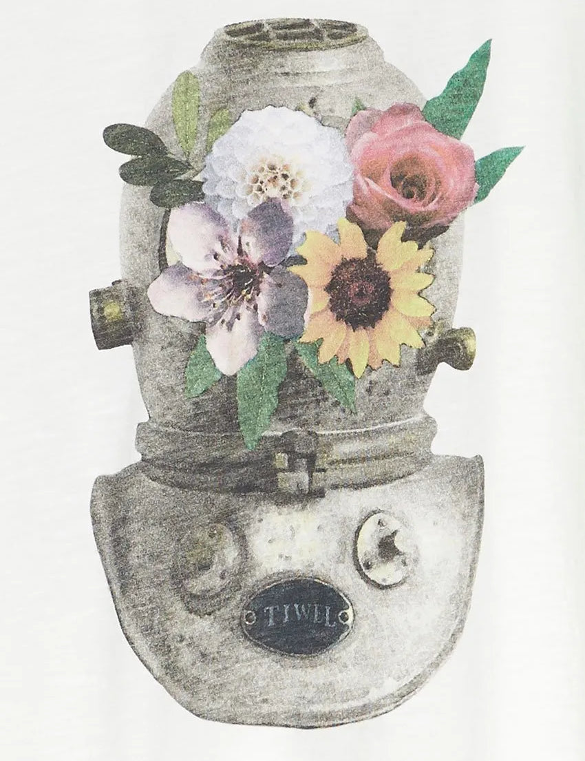 Camiseta Mask - ECRU