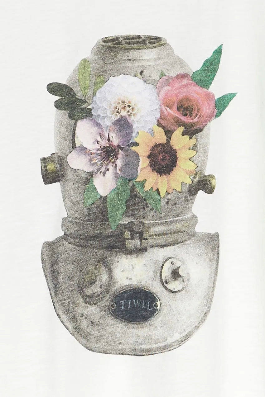 Camiseta Mask - ECRU