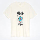 Camiseta Mate Yeye Weller - ECRU