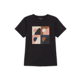 Camiseta Med Negra - ECRU