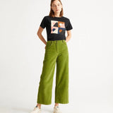 Camiseta Med Negra - ECRU