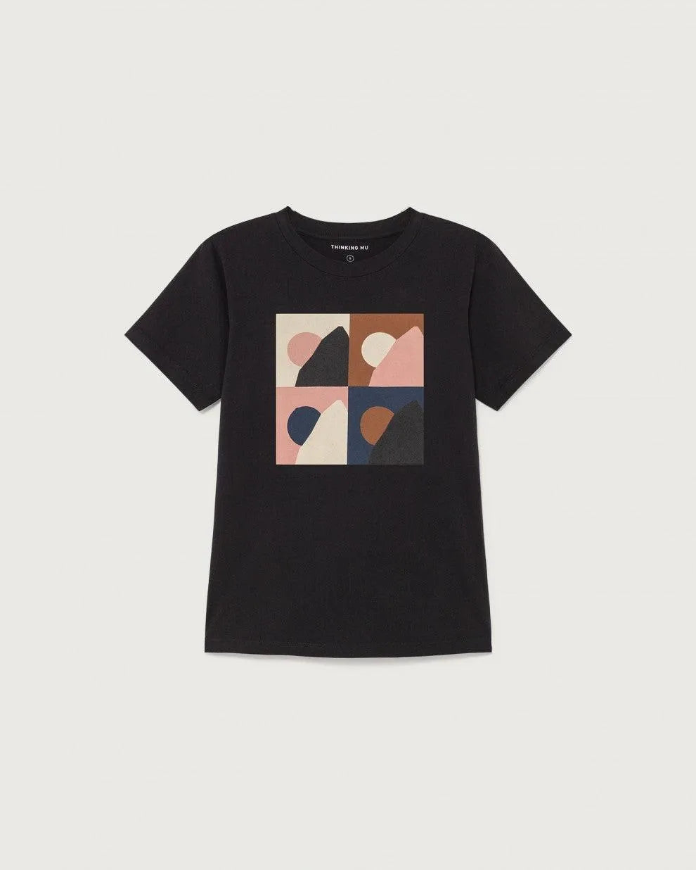 Camiseta Med Negra - ECRU