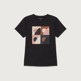 Camiseta Med Negra - ECRU