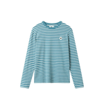 Camiseta Mel a rayas manga larga - ECRU