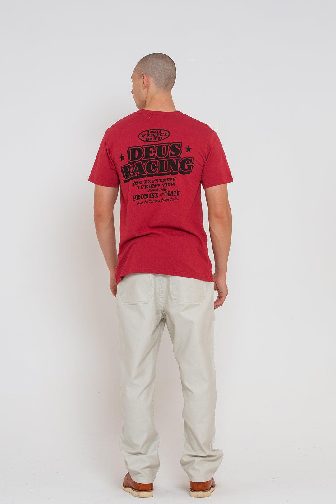 Camiseta Memphis Chilli Red - ECRU