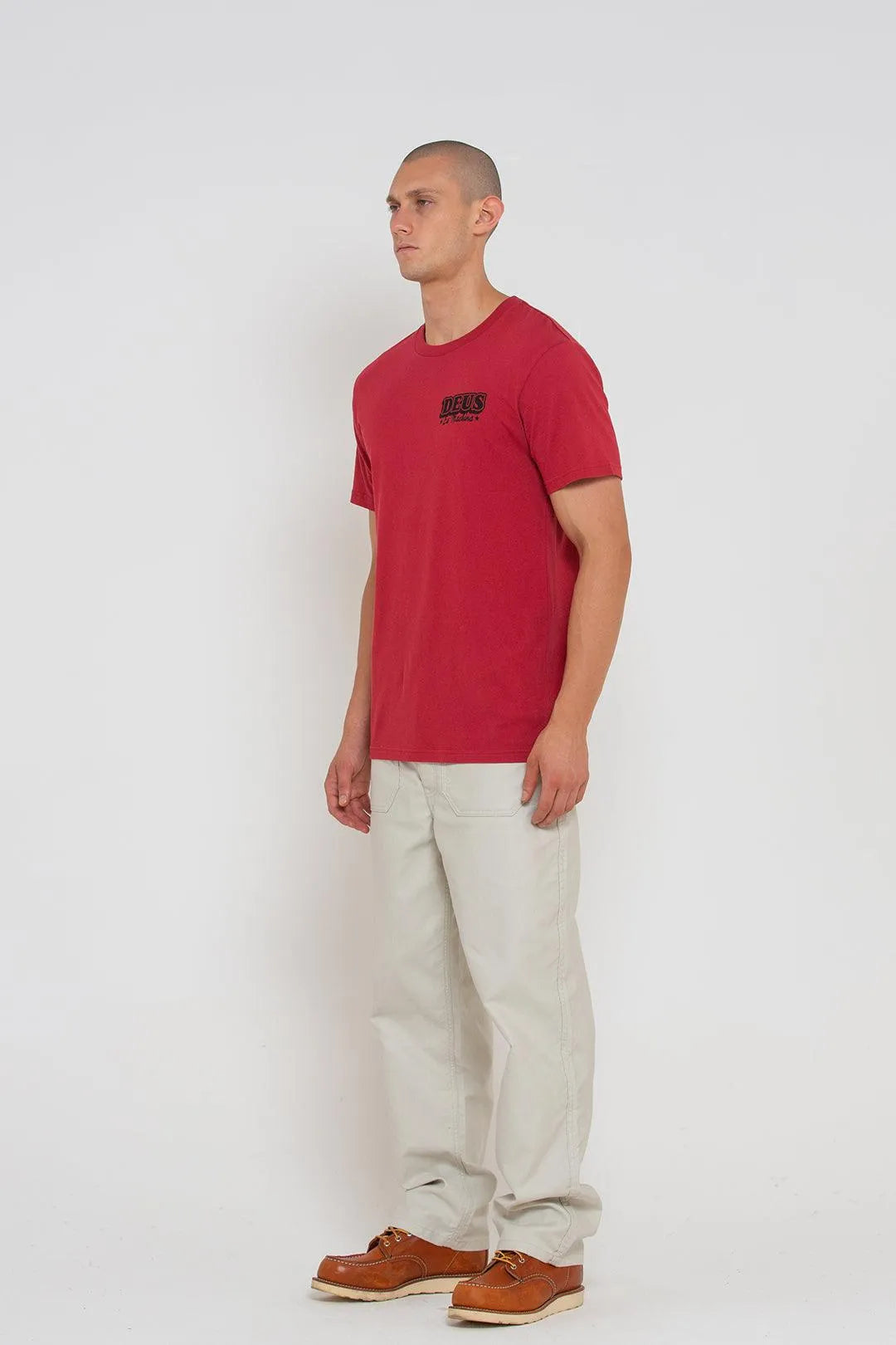 Camiseta Memphis Chilli Red - ECRU