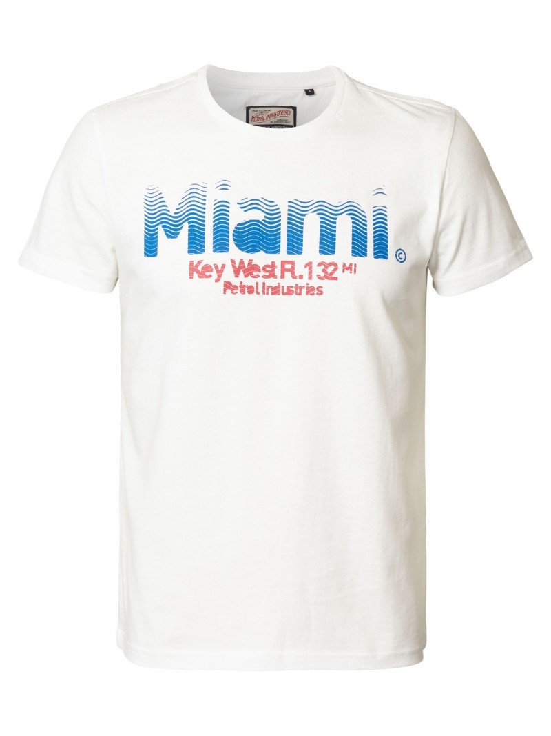 Camiseta Miami - ECRU