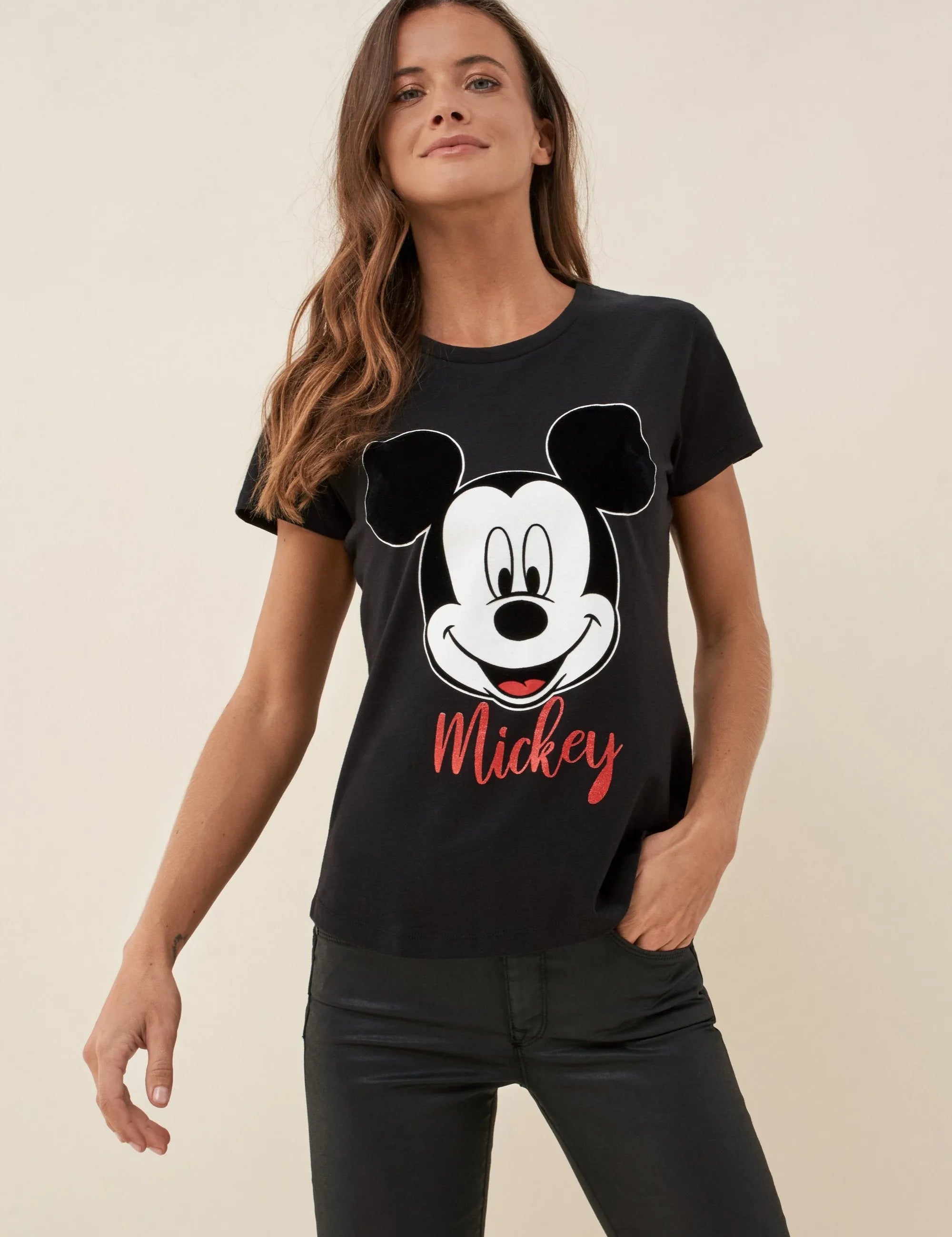 CAMISETA MICKEY - ECRU