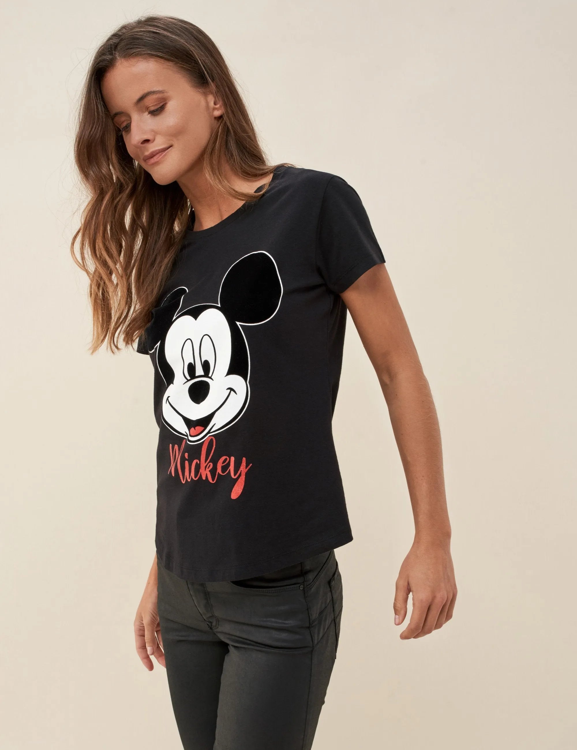 CAMISETA MICKEY - ECRU