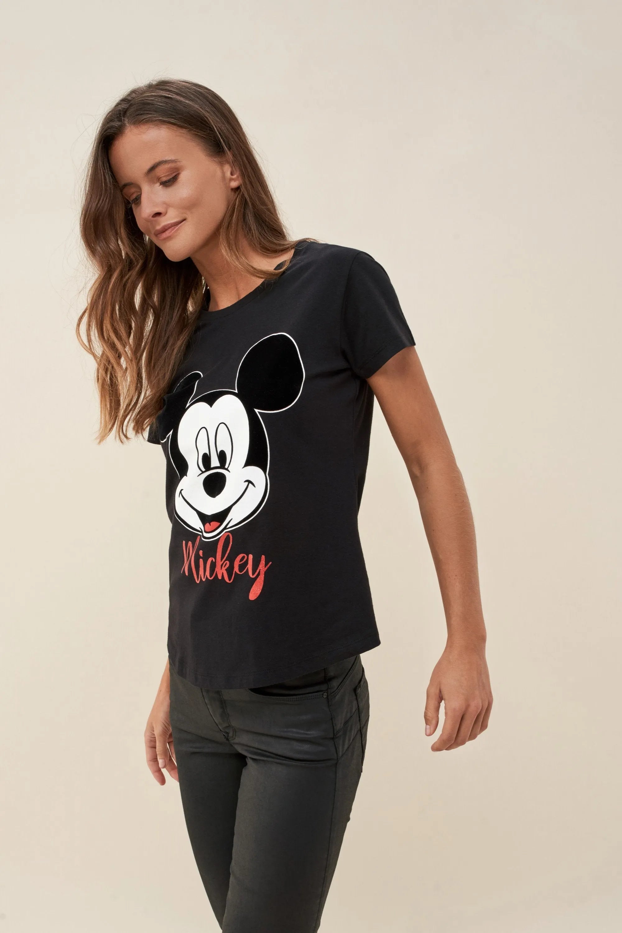 CAMISETA MICKEY - ECRU