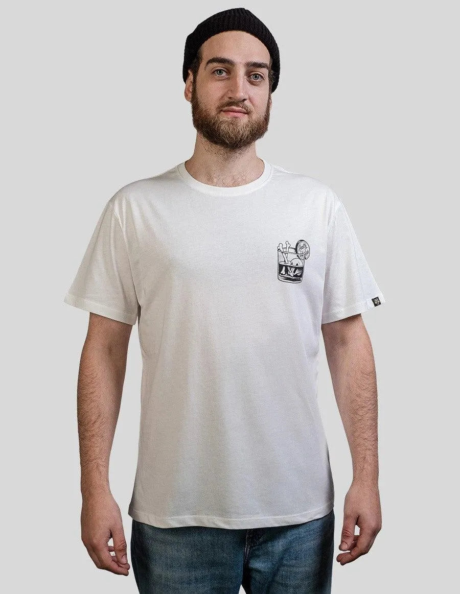 Camiseta Monday - ECRU