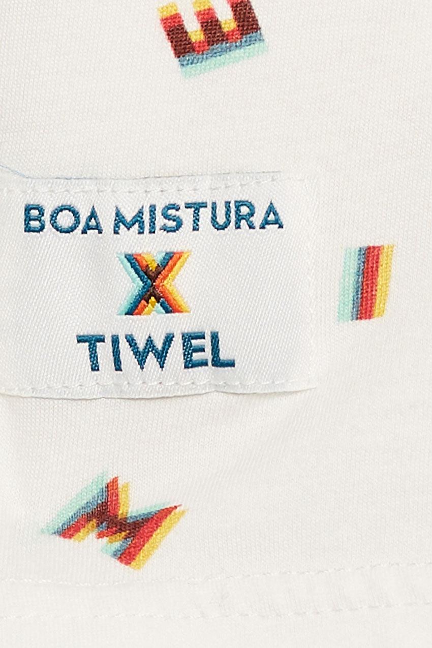 Camiseta Move By Boa Mistura - ECRU