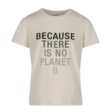 Camiseta Mujer Because - ECRU