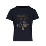 Camiseta Mujer Because Midnightnavy - ECRU