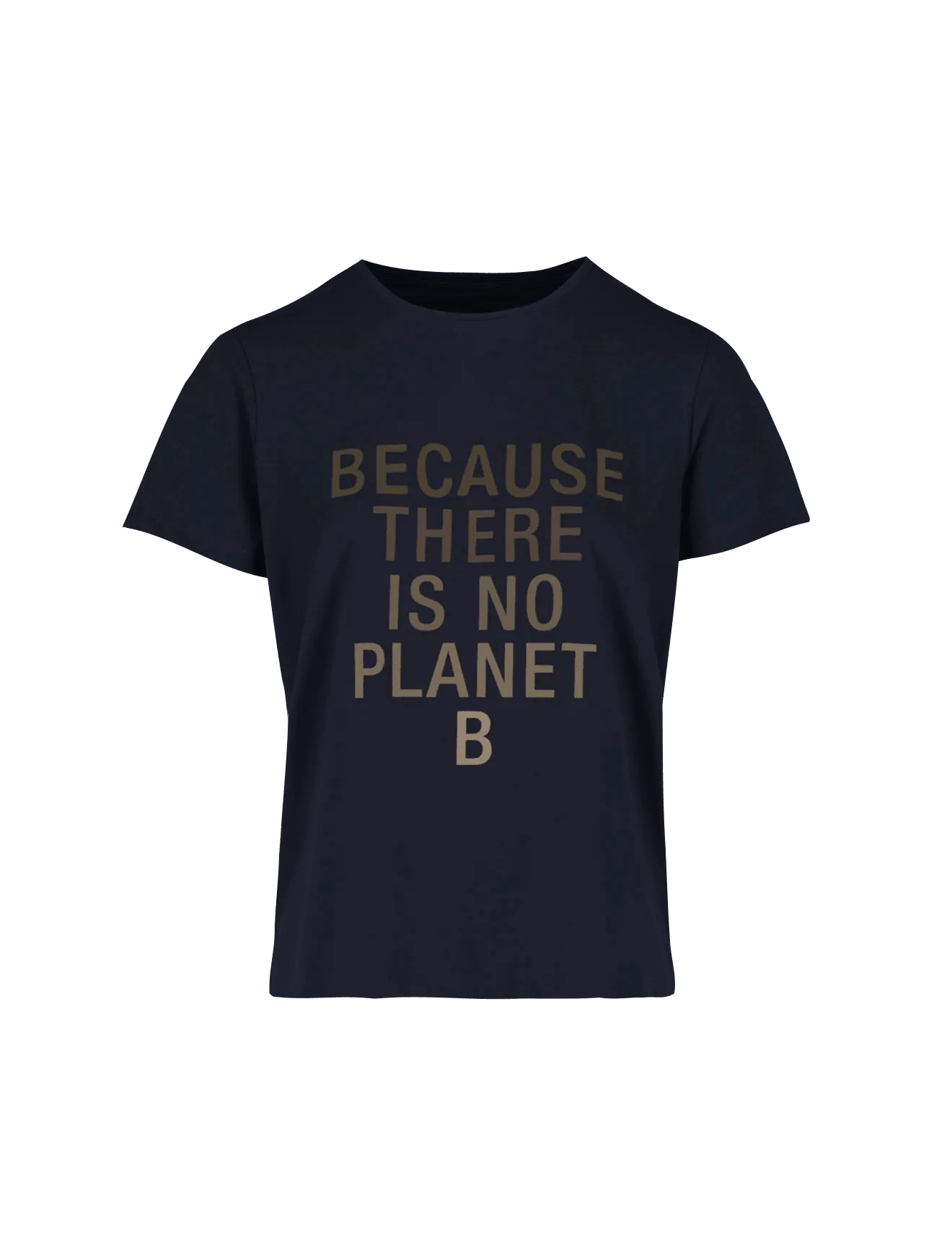 Camiseta Mujer Because Midnightnavy - ECRU