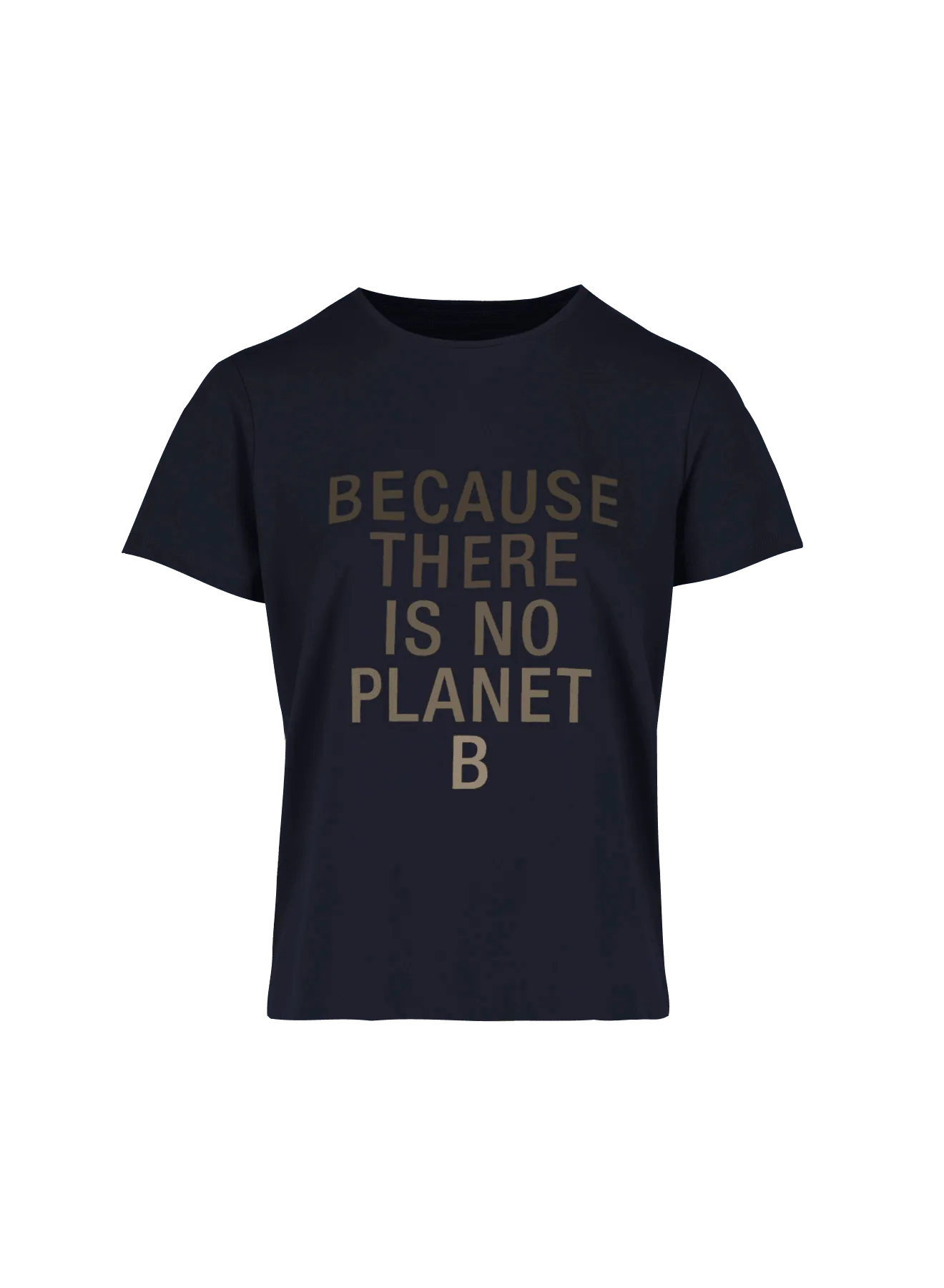 Camiseta Mujer Because Midnightnavy - ECRU