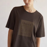 Camiseta Mujer Ecoalf Since - ECRU