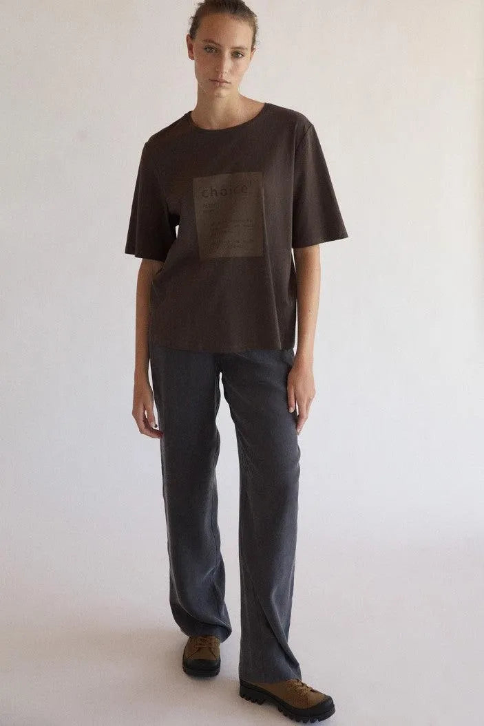 Camiseta Mujer Ecoalf Since - ECRU