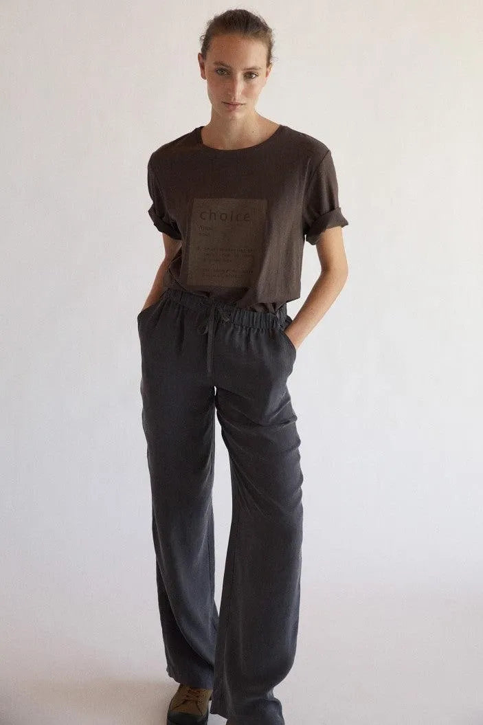 Camiseta Mujer Ecoalf Since - ECRU