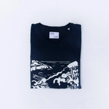 Camiseta Mujer Orgánica Pol Montserrat Playa - ECRU