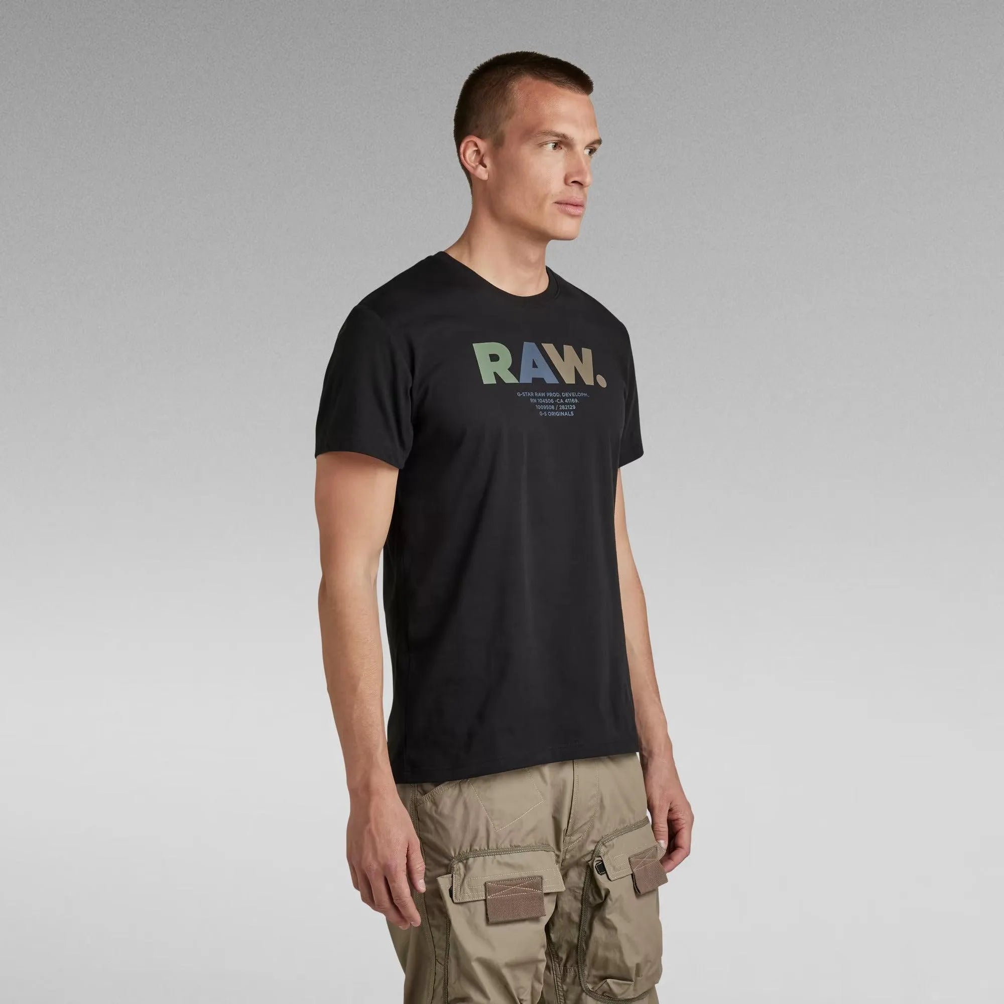 Camiseta Multi Colored Raw - ECRU