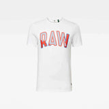 Camiseta Multi Layer RAW GR Slim - ECRU