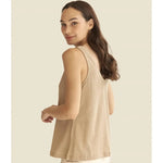 Camiseta Mus&Bombon Basieco Pico Tirantes Beige - ECRU