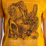 Camiseta Mysen Affordable Healthcare Golden Yellow - ECRU