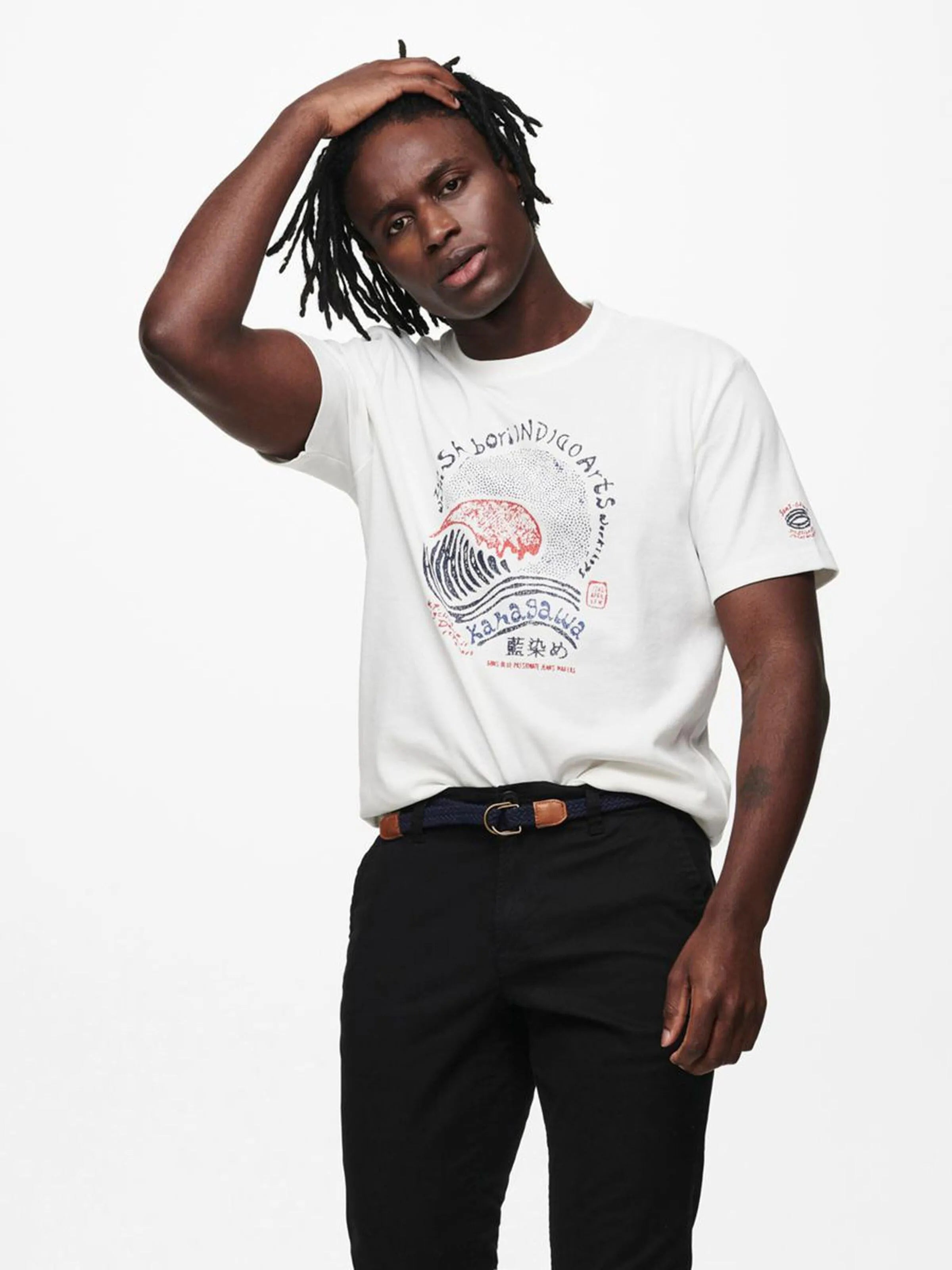 Camiseta Nadeem - ECRU