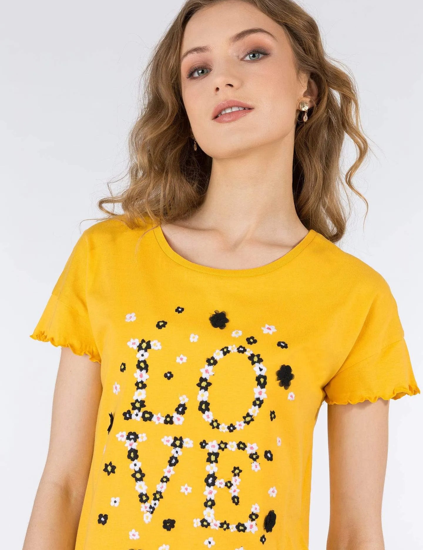 Camiseta Nami - ECRU