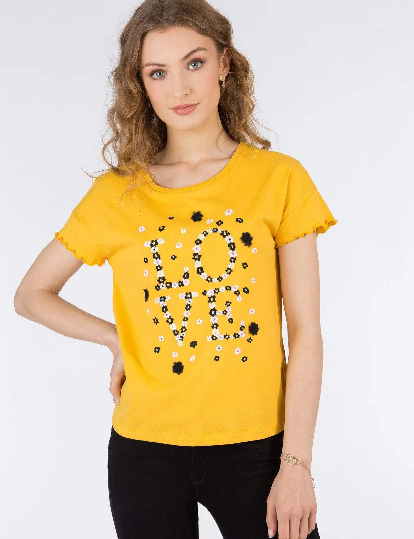 Camiseta Nami - ECRU