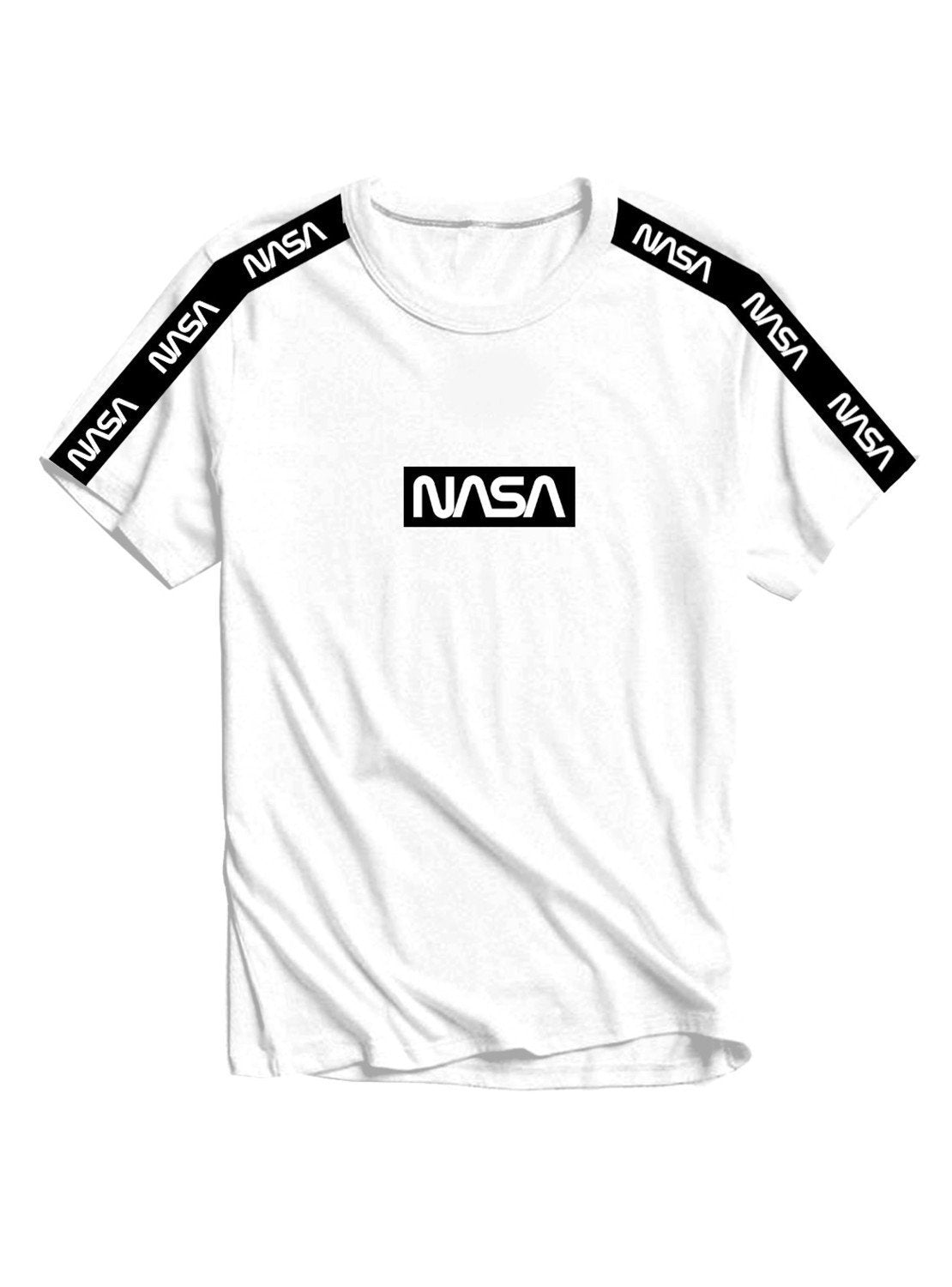Camiseta NASA - ECRU