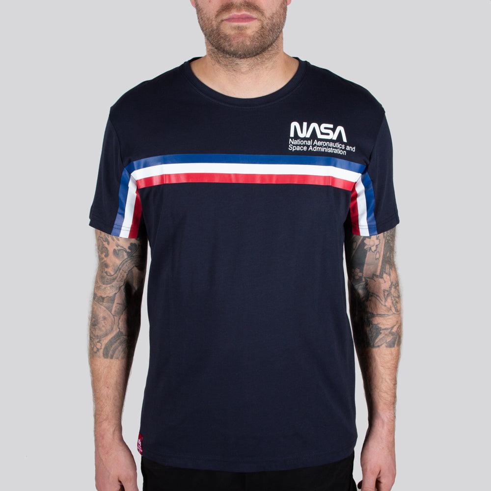 Camiseta NASA ISS Azul - ECRU