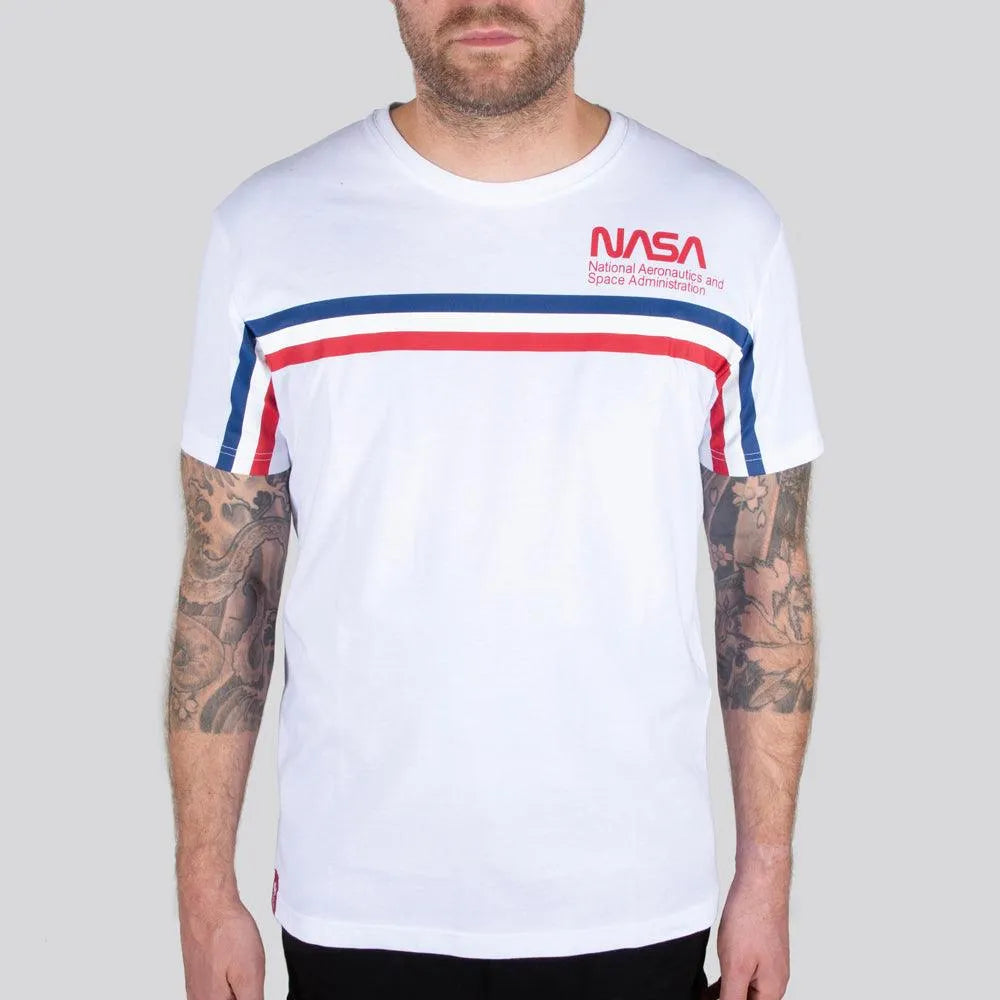 Camiseta NASA ISS Blanco - ECRU