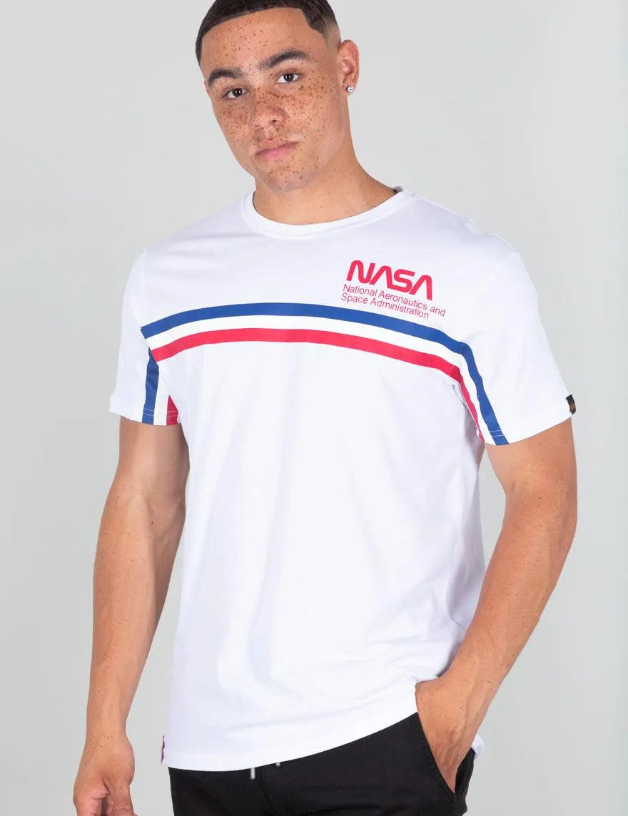 Camiseta NASA ISS Blanco - ECRU