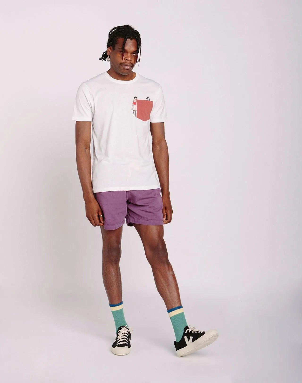 Camiseta Nice Ass - ECRU