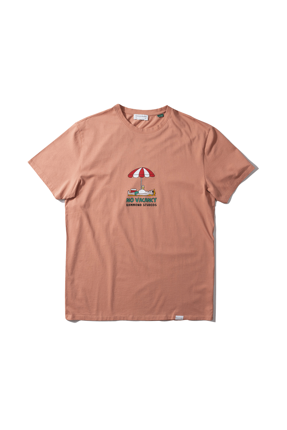 Camiseta No Vacancy Umbrella Plain Salmon - ECRU