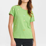 Camiseta Nudelphi - ECRU